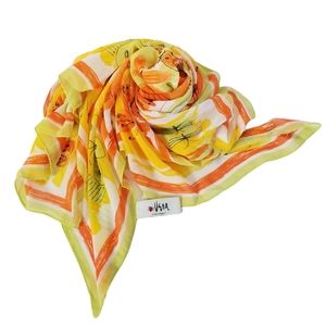 VERA For Target Butterfly Scarf Wrap Sheer Spring Summer Retro Bold
